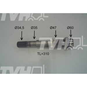 WAŁEK SILNIKA HYDROSTATU LINDE 2953230112