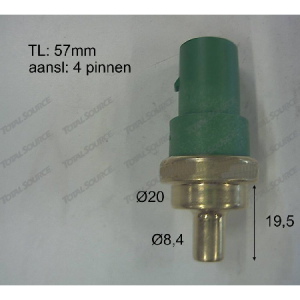 CZUJNIK TEMPERATURY WODY LINDE 39X ( 4 PINY)  VW059919501A