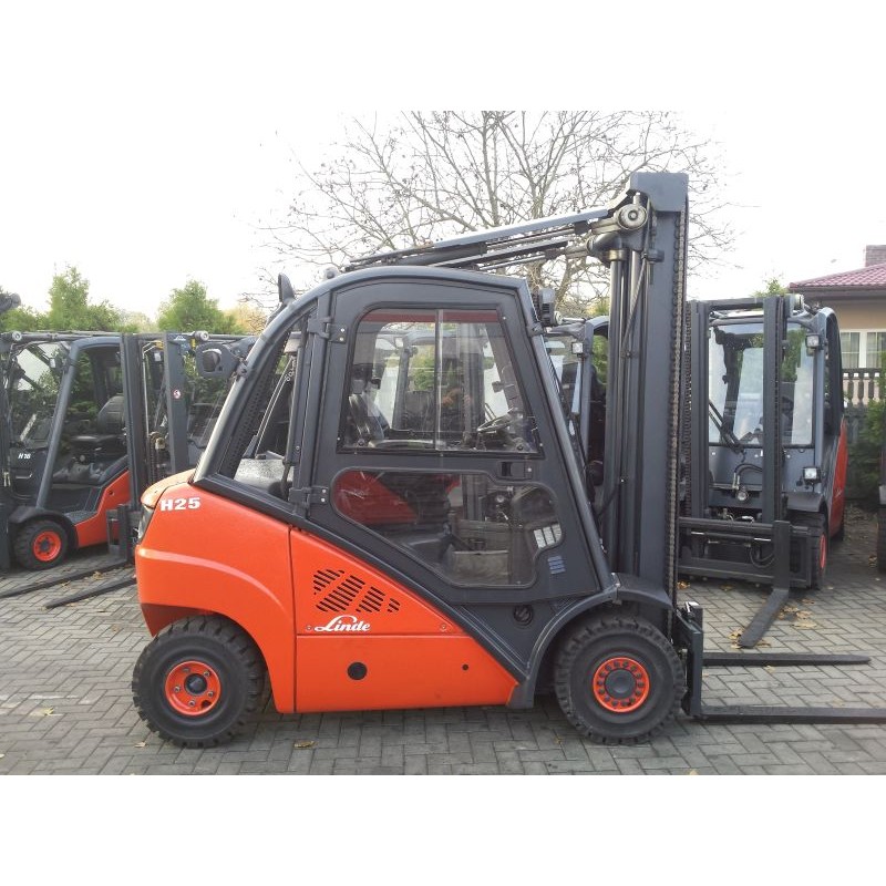 DRZWI PRAWE KOMPLETNE LINDE 392/393 HENMAR (ORYGINALNE OGRZEWANIE LINDE)