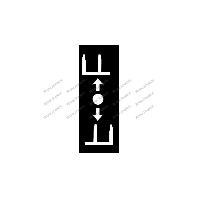 NAKLEJKA OZNACZENIE FUNKCJI PRZESUWU LINDE 0009381625