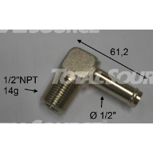 ZŁĄCZKA KOLANKOWA 1/2X1/2 LINDE Metalowa 0009515512
