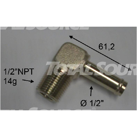 ZŁĄCZKA KOLANKOWA 1/2X1/2 LINDE Metalowa 0009515512