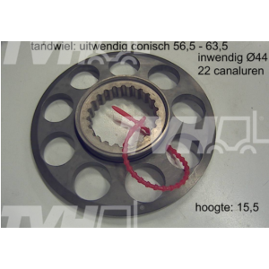 PŁYTKA TŁOCZKÓW POMPY HYDRAULICZNEJ LINDE 351 2343201400
