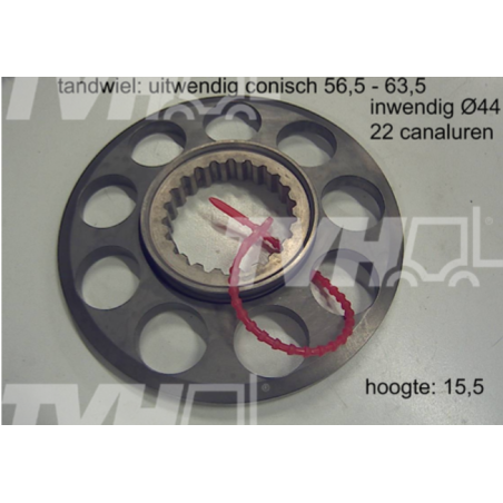 PŁYTKA TŁOCZKÓW POMPY HYDRAULICZNEJ LINDE 351 2343201400